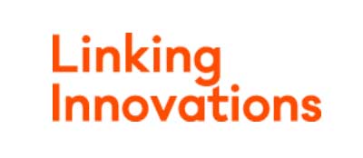 ref-web_LINKING INNOVATION Logotipo Linking Innovations en color (naranja)